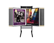 Classic Multi Panel Poster Stand & Art Displays