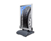 Heavy Duty Weather Resistant Curb Sign Display Stand