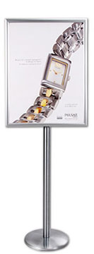 Wide-Face Poster Display SwingStand