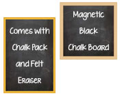 Magnetic Black Chalk Board