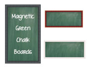 Magnetic Green Chalk Boards