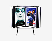 Aluminum Multi Panel Poster Display Stand