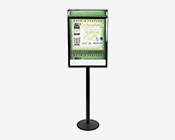 Top Slot Loading Floor Sign Stand