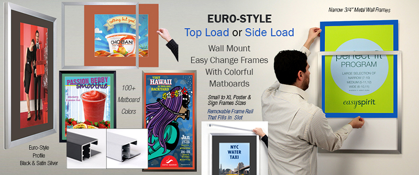 Euro Style Top Loader with Matboard