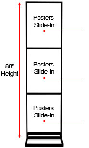 3-Tier Floorstand