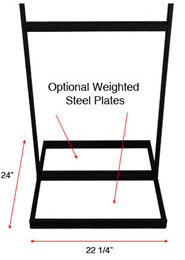 3-Tier Floorstand