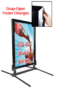 Outdoor Curb Sign Stand