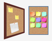 Open Face Cork Boards
