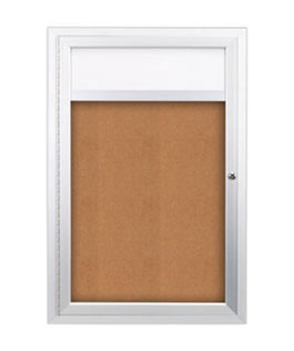 Outdoor Display Cases, for Posters, Menus, Letter Boards, Directories