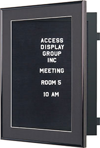 Designer Metal Letterboard SwingFrame