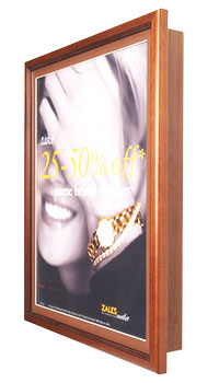 Designer Wood SwingFrame Lightbox