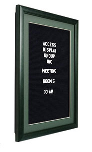 Wood 353 Letterboard SwingFrame