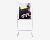 Dual Sided Snap Frame Floor Sign Holder