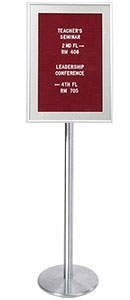 Dual-Sided Metal Letterboard SwingStands