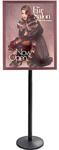 Wood 361 Poster SwingStand Floor Sign Holder