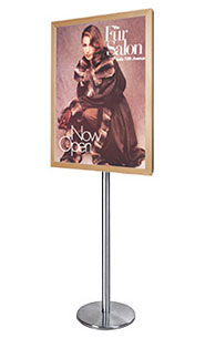 Wood 361 Poster SwingStand Floor Sign Holder