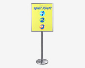 Free Standing Dual Sided Wide-Face Poster SwingStand Sign Holder