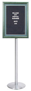 Designer Wood Letter Board SwingStand