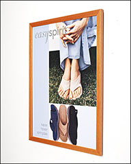 wood top | side loader poster frames